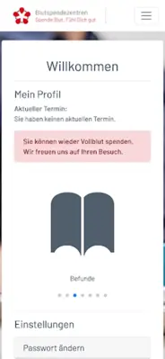 Blutspendezentren android App screenshot 3