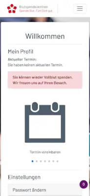 Blutspendezentren android App screenshot 4